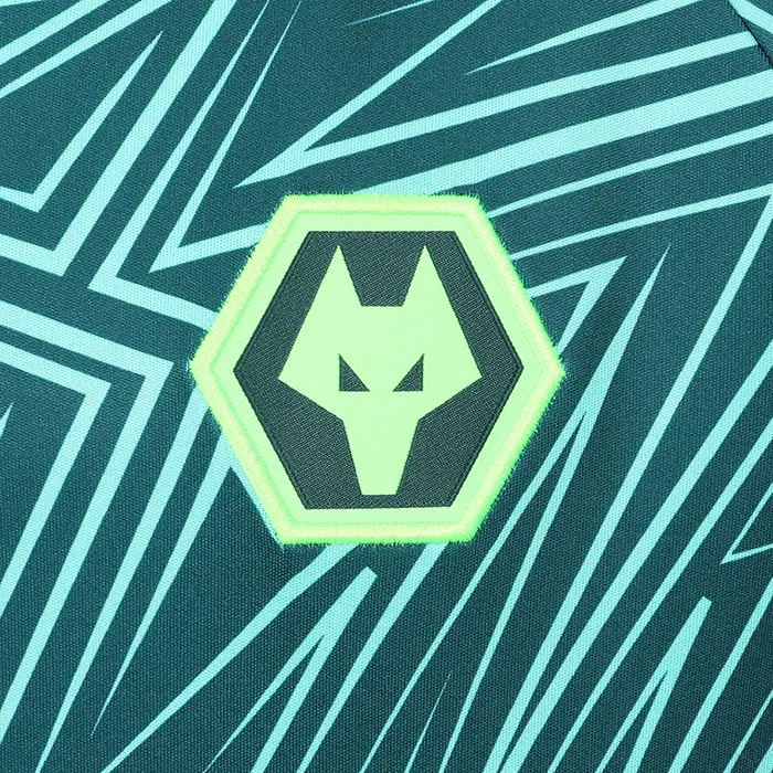 Wolverhampton Wanderers Shirts Store | Wolverhampton Wanderers A 2025-26 Away Pre Match T-Shirt – Dark Green Junior Shirts